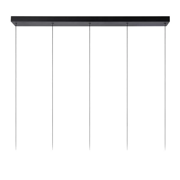 Lucide MARGARY - Pendant light - LED Dim. - 5x4,2W 2700K - Black - detail